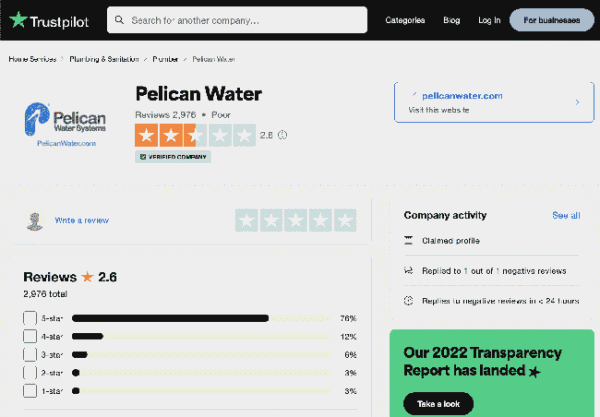 The Biggest PROBLEM With Pentair Pelican Water
