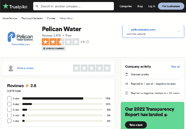 Pentair Pelican Trustpilot Customer Reviews Pentair Pelican Trustpilot Customer Reviews | The Biggest PROBLEM With Pentair Pelican Water