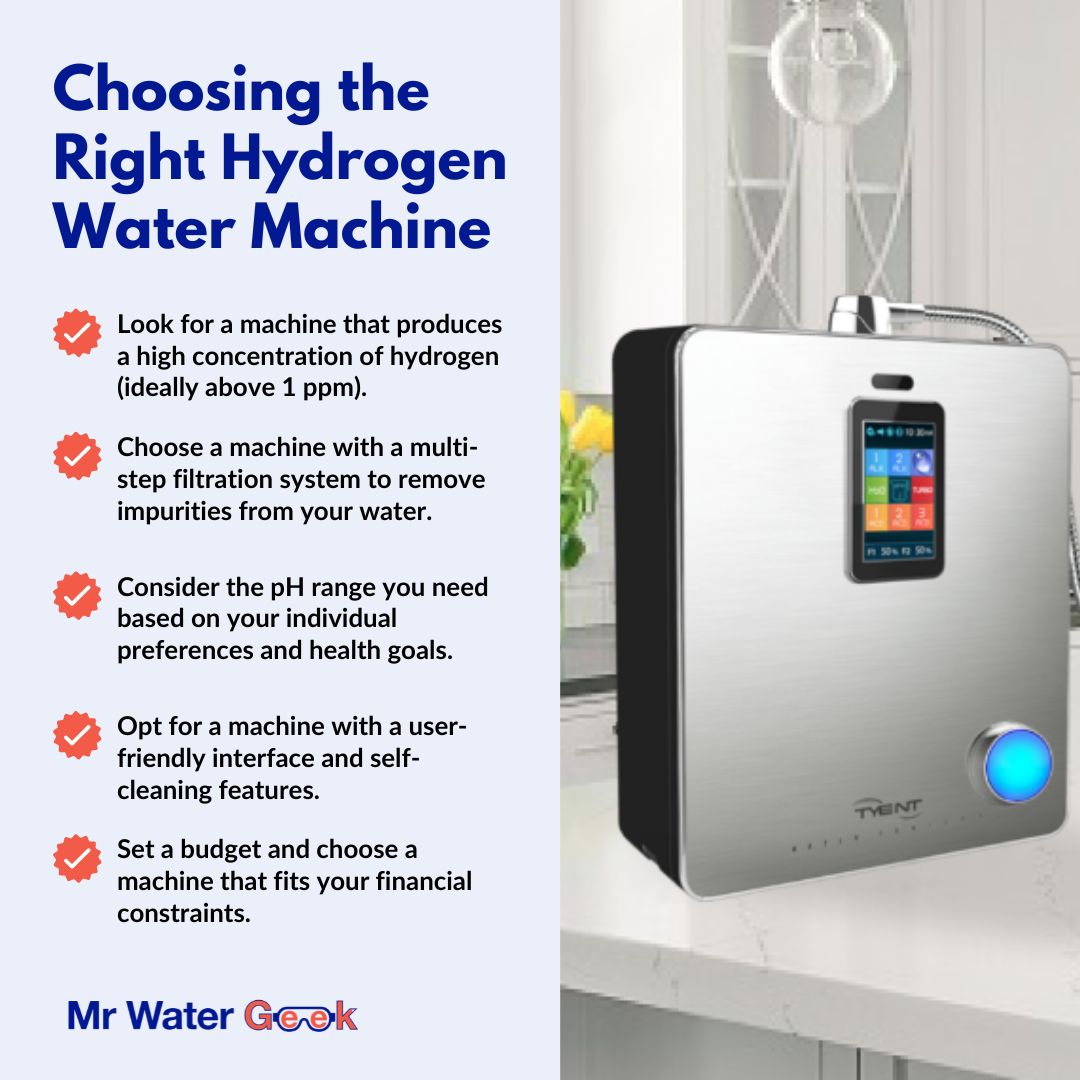 choosing the right hydrogen water machine