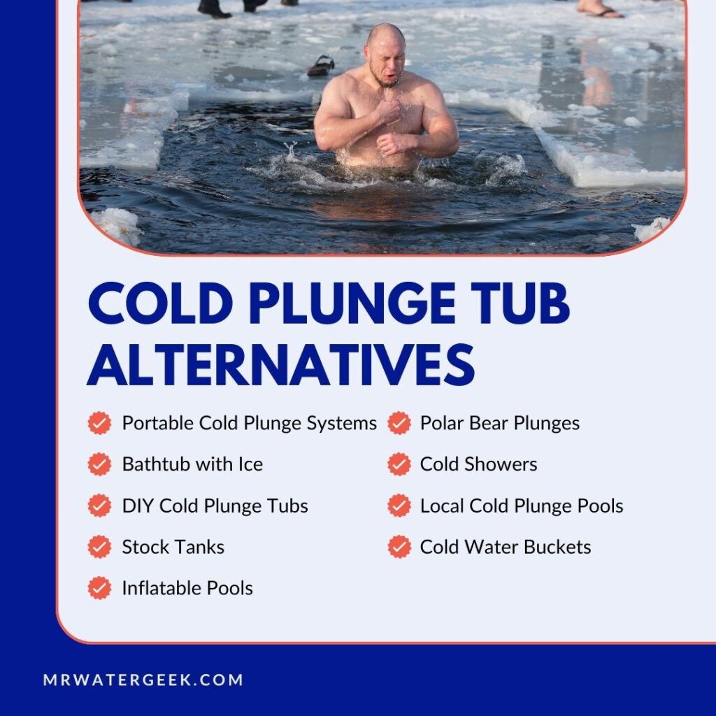 cold plunge alternative list