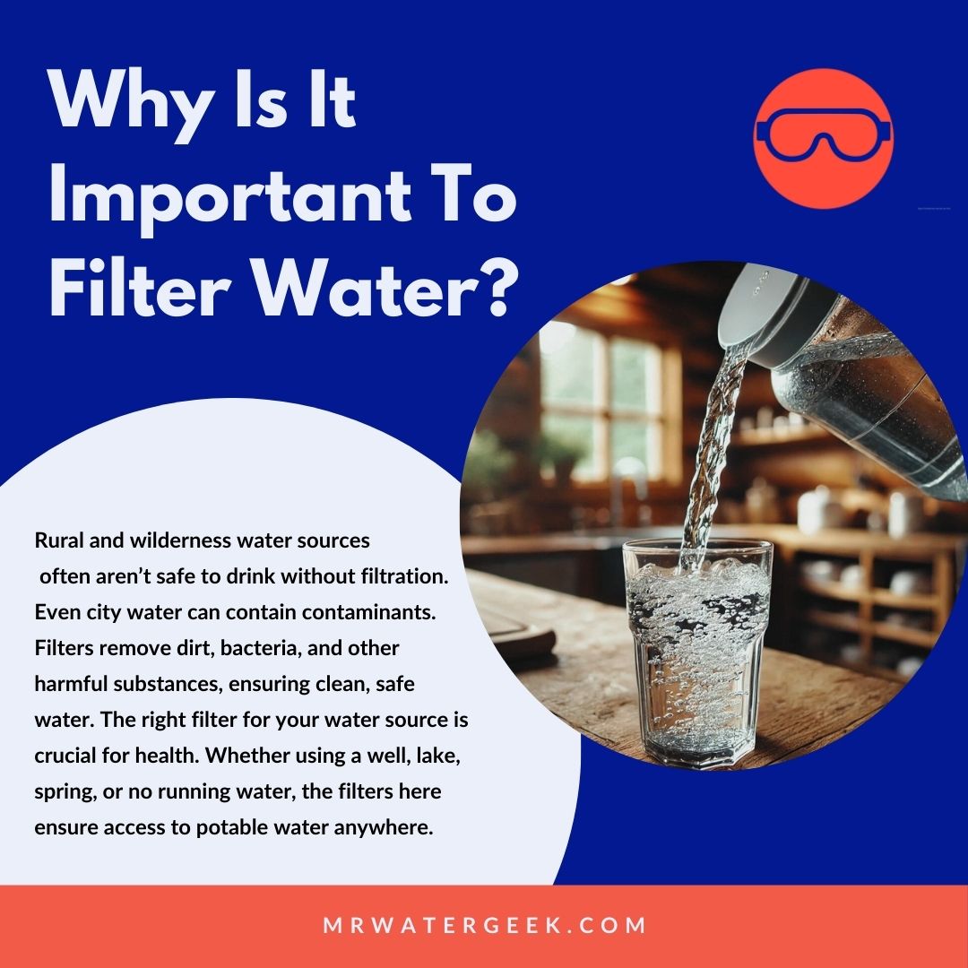 why is it important to filter water why is it important to filter water