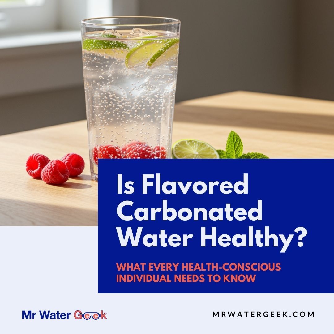 Mr Water Geek asks is flavored carbonated water healthy?