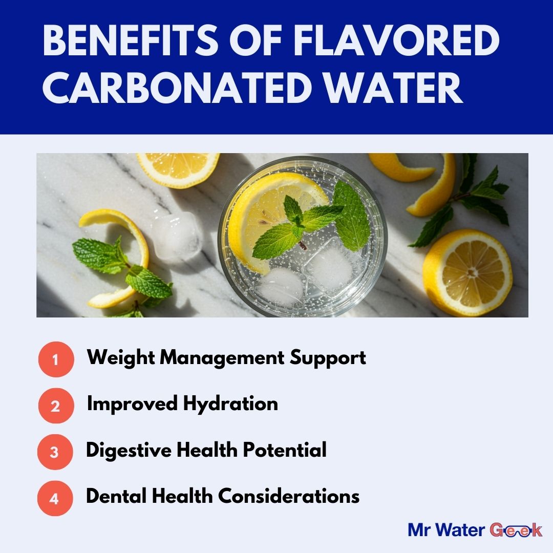 Mr Water Geek shares the benefits of flavored carbonated water
